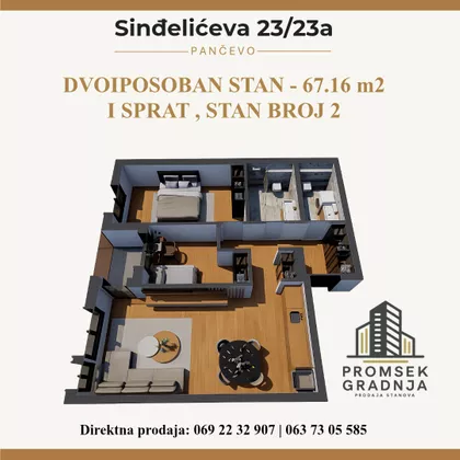 Sinđelićeva 23/23a | 4zida.rs