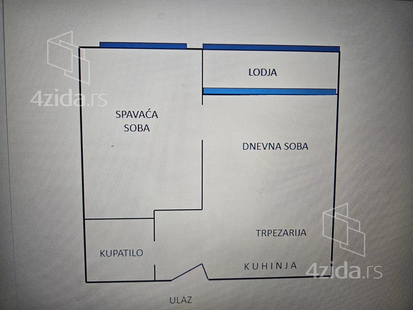 Jednoiposoban stan | 4zida