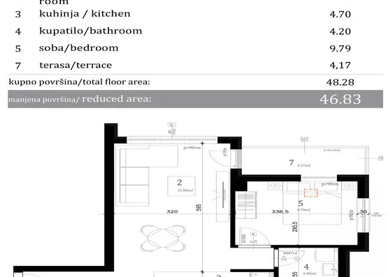 Dvosoban stan | 4zida