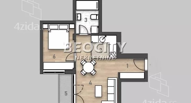 Dvosoban stan | 4zida