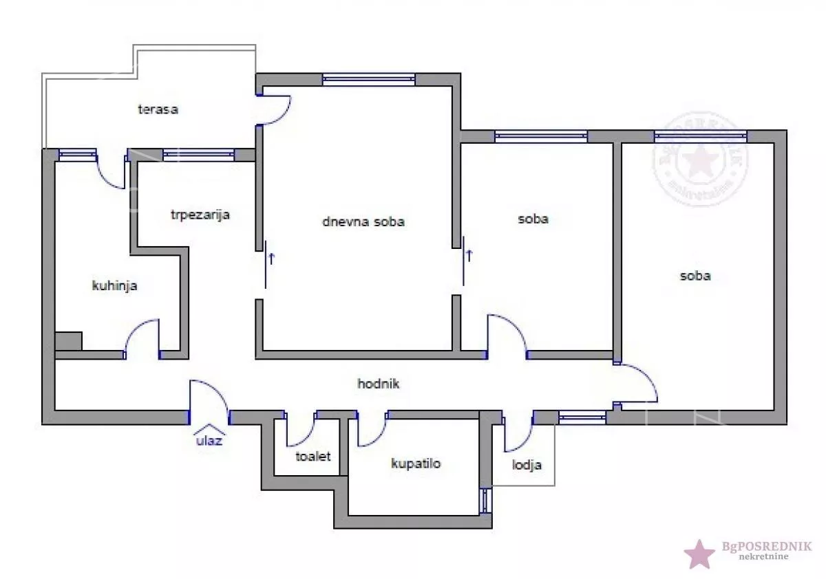 Trosoban stan | 4zida