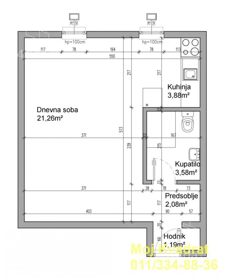 Garsonjera | 4zida