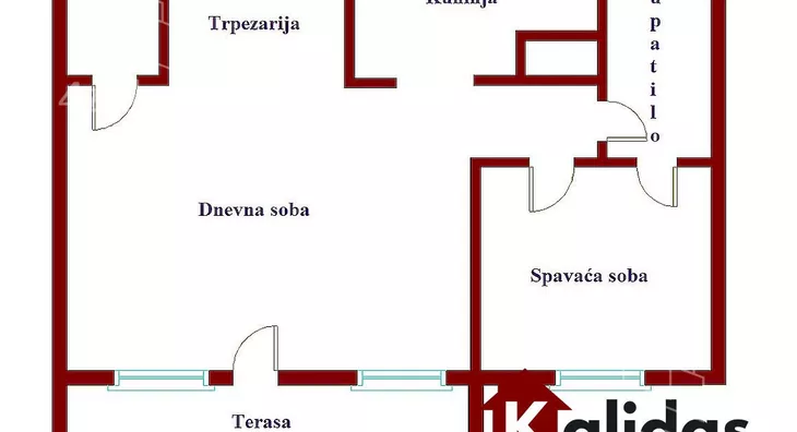 Dvosoban stan | 4zida