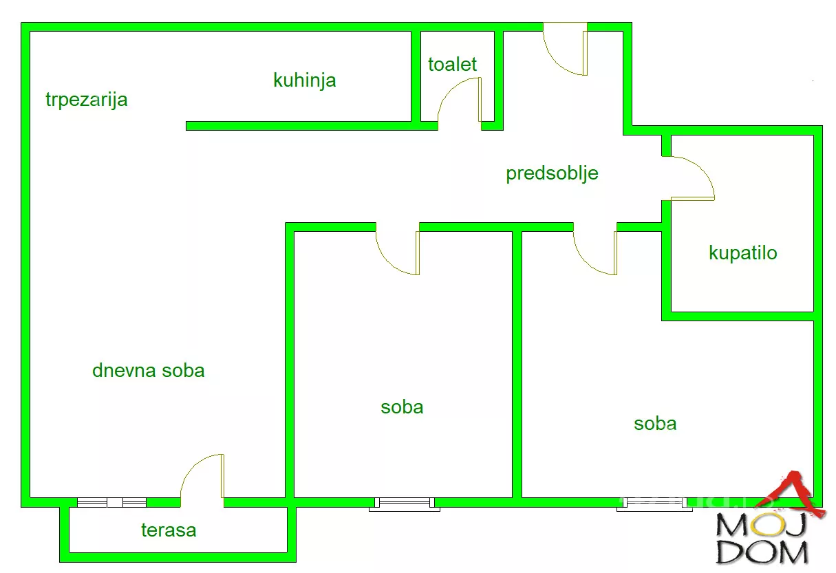 Dvoiposoban stan | 4zida