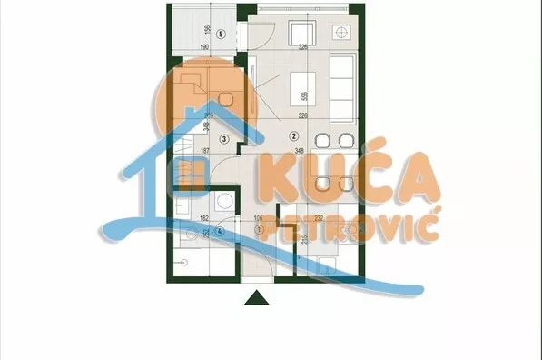 Jednoiposoban stan | 4zida