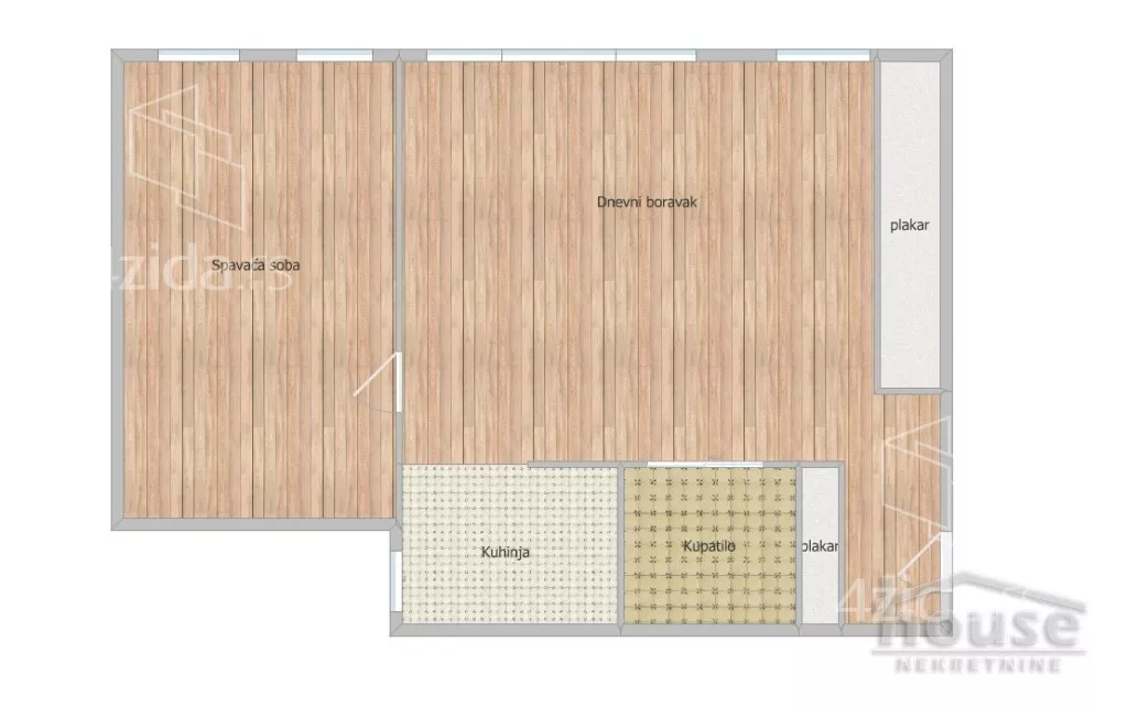 Dvosoban stan | 4zida