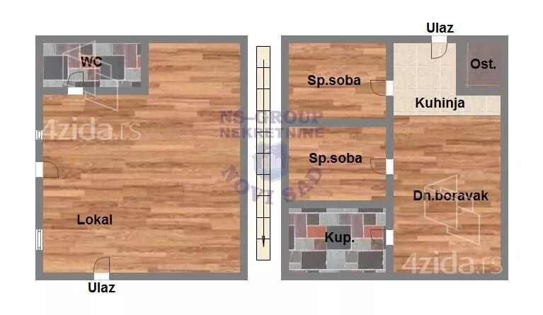 2-etažna kuća | 4zida