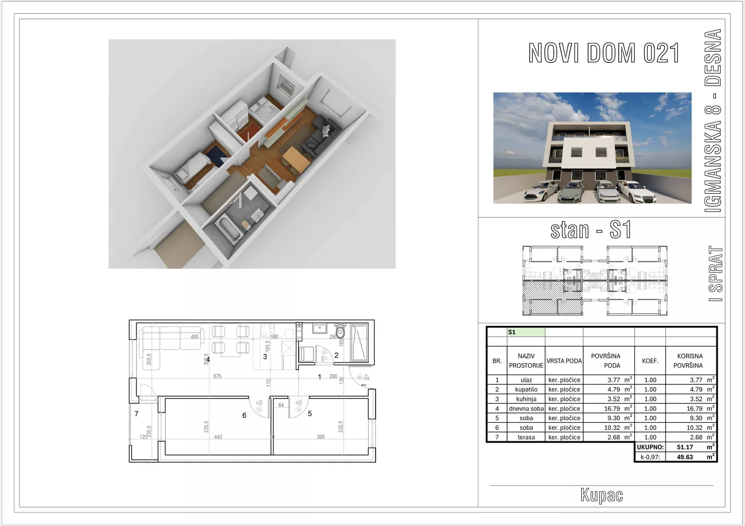 Dvoiposoban stan | 4zida