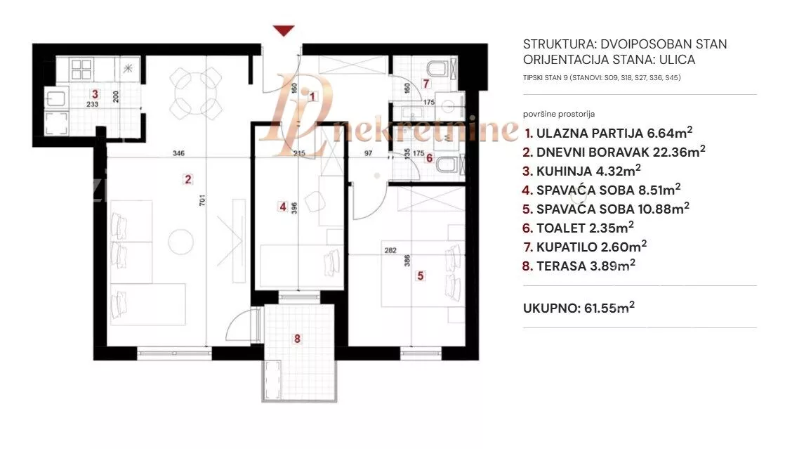 Dvoiposoban stan | 4zida