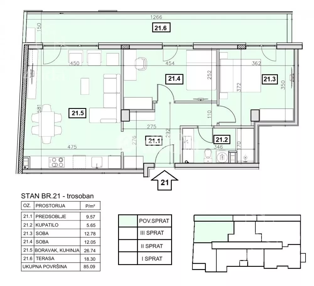 Dvoiposoban stan | 4zida