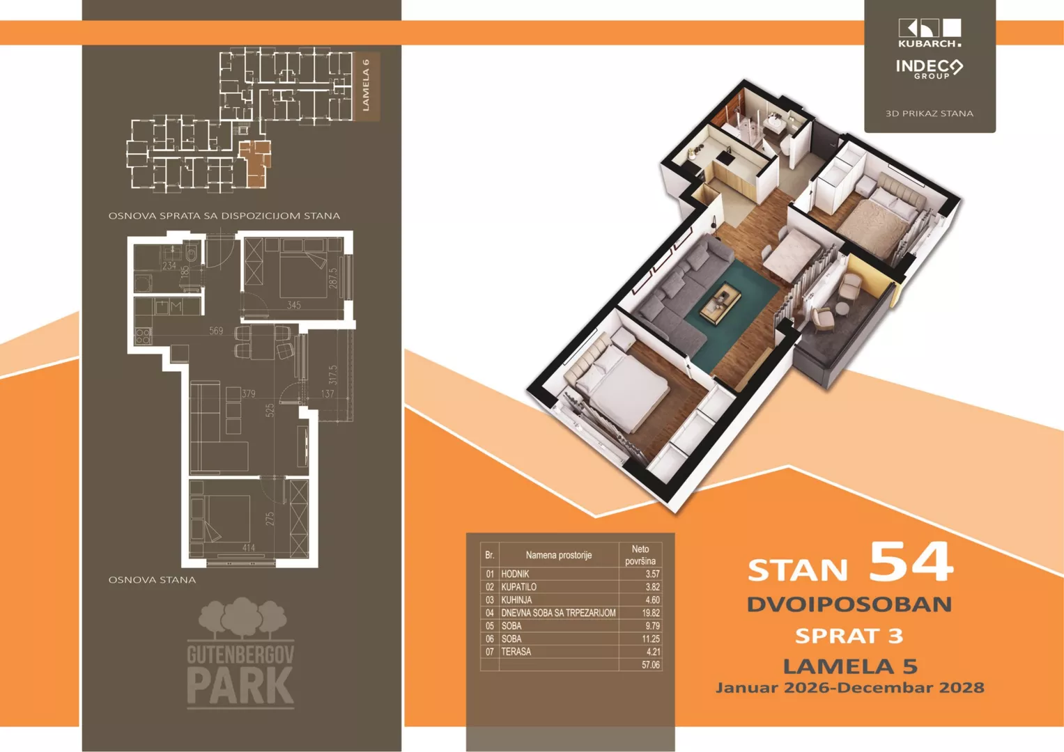 Dvoiposoban stan | 4zida