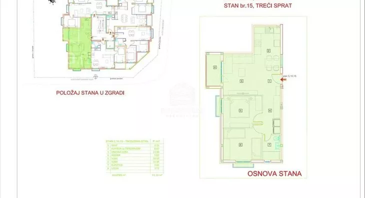 Trosoban stan | 4zida