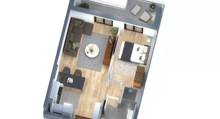 Dvosoban stan | 4zida