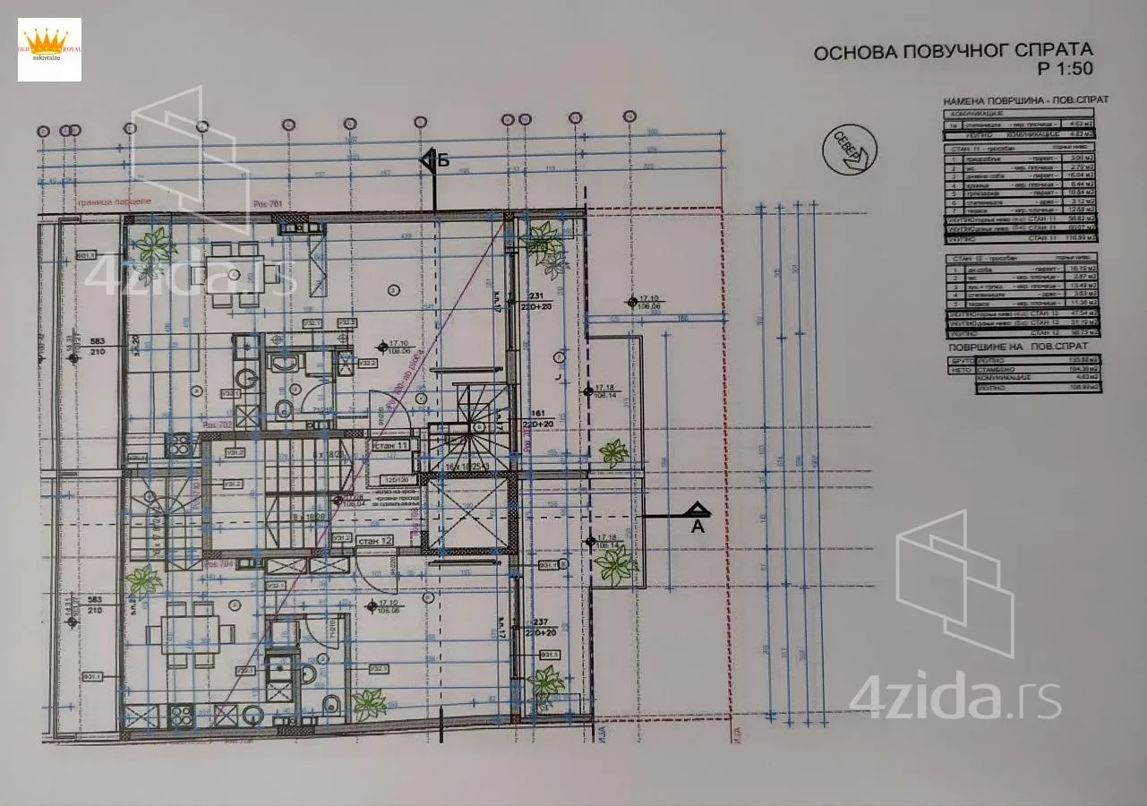 Trosoban stan | 4zida