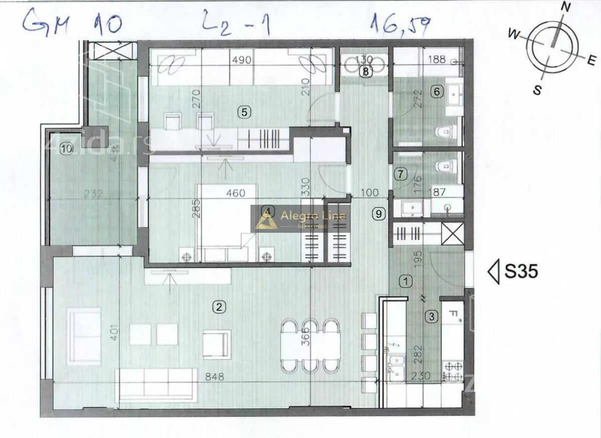 Trosoban stan | 4zida