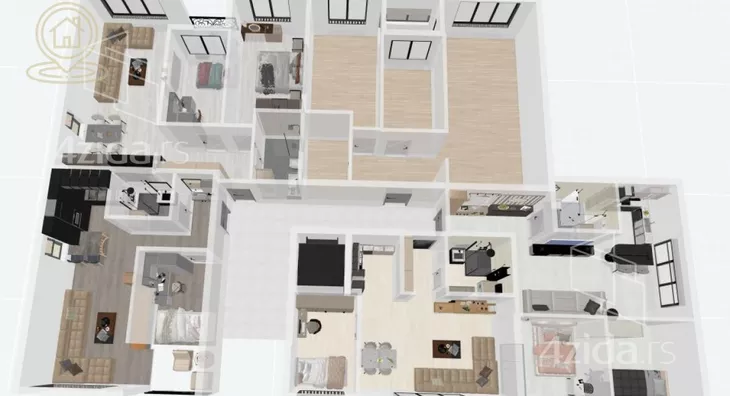 Dvoiposoban stan | 4zida