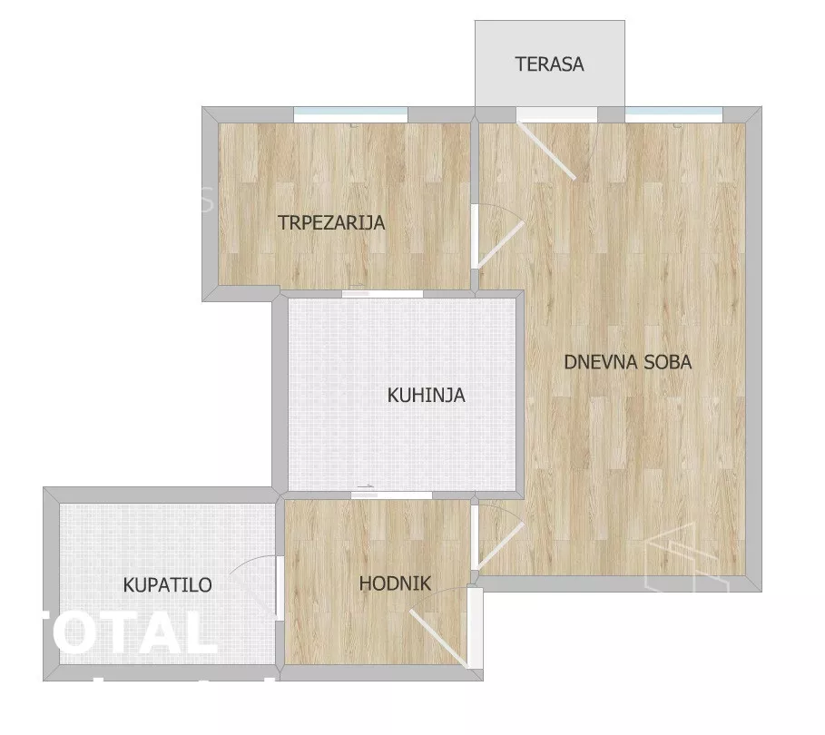 Jednosoban stan | 4zida