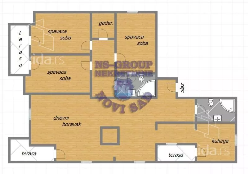 Četvorosoban stan | 4zida