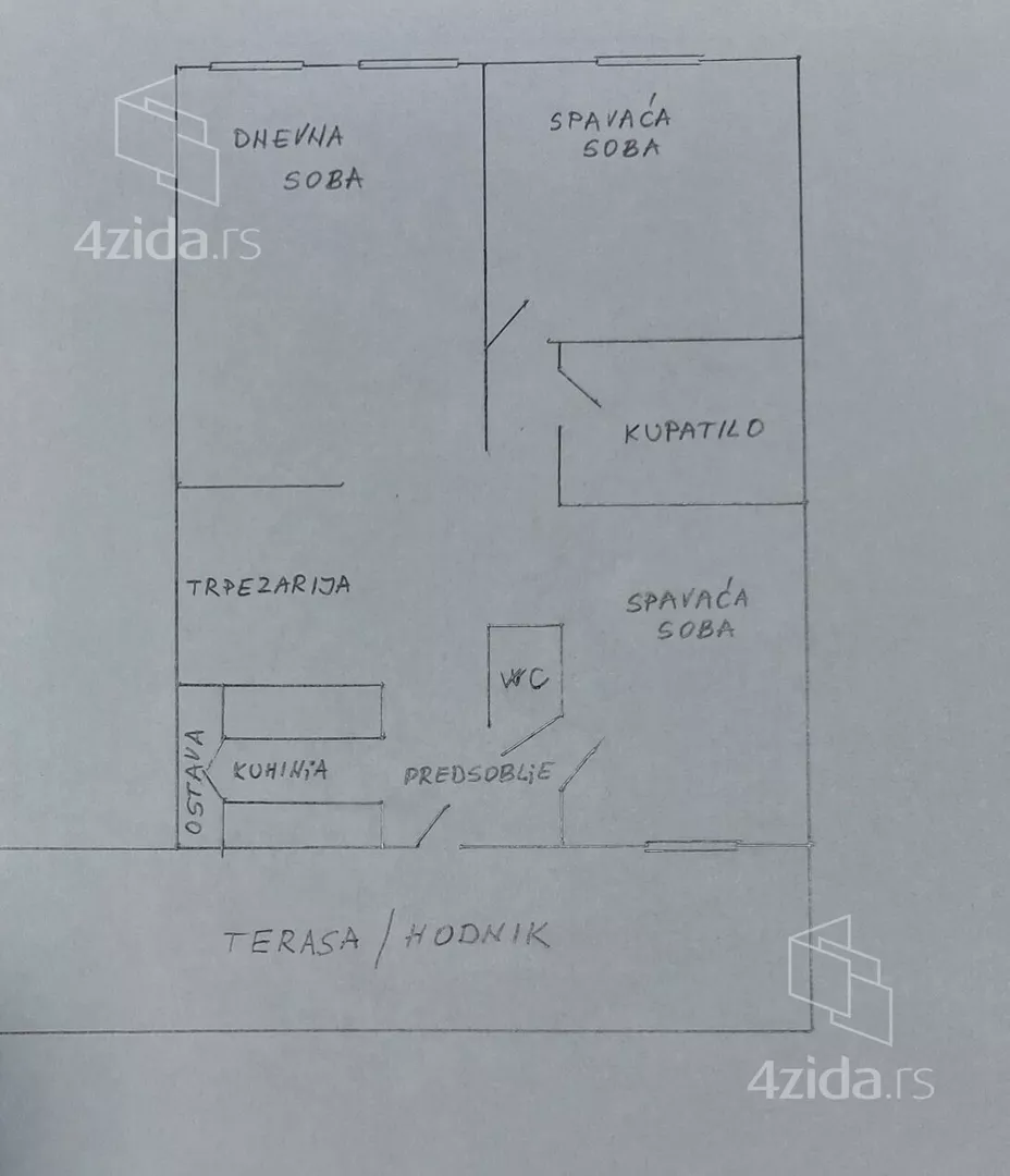 Trosoban stan | 4zida