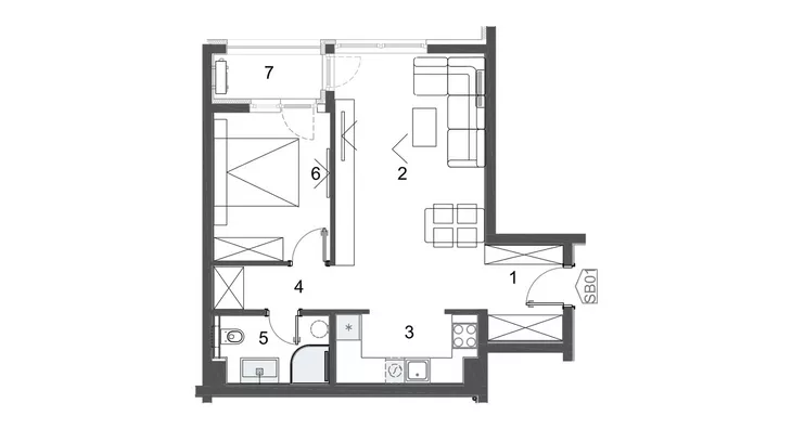 Dvosoban stan | 4zida