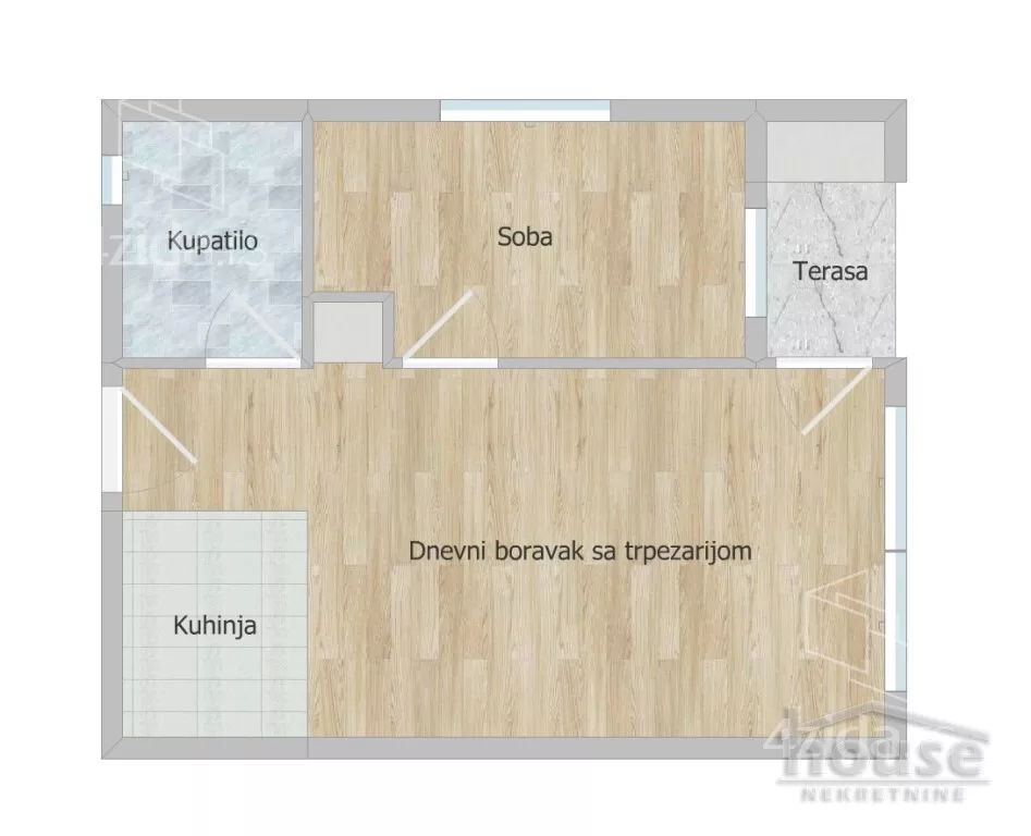 Dvosoban stan | 4zida