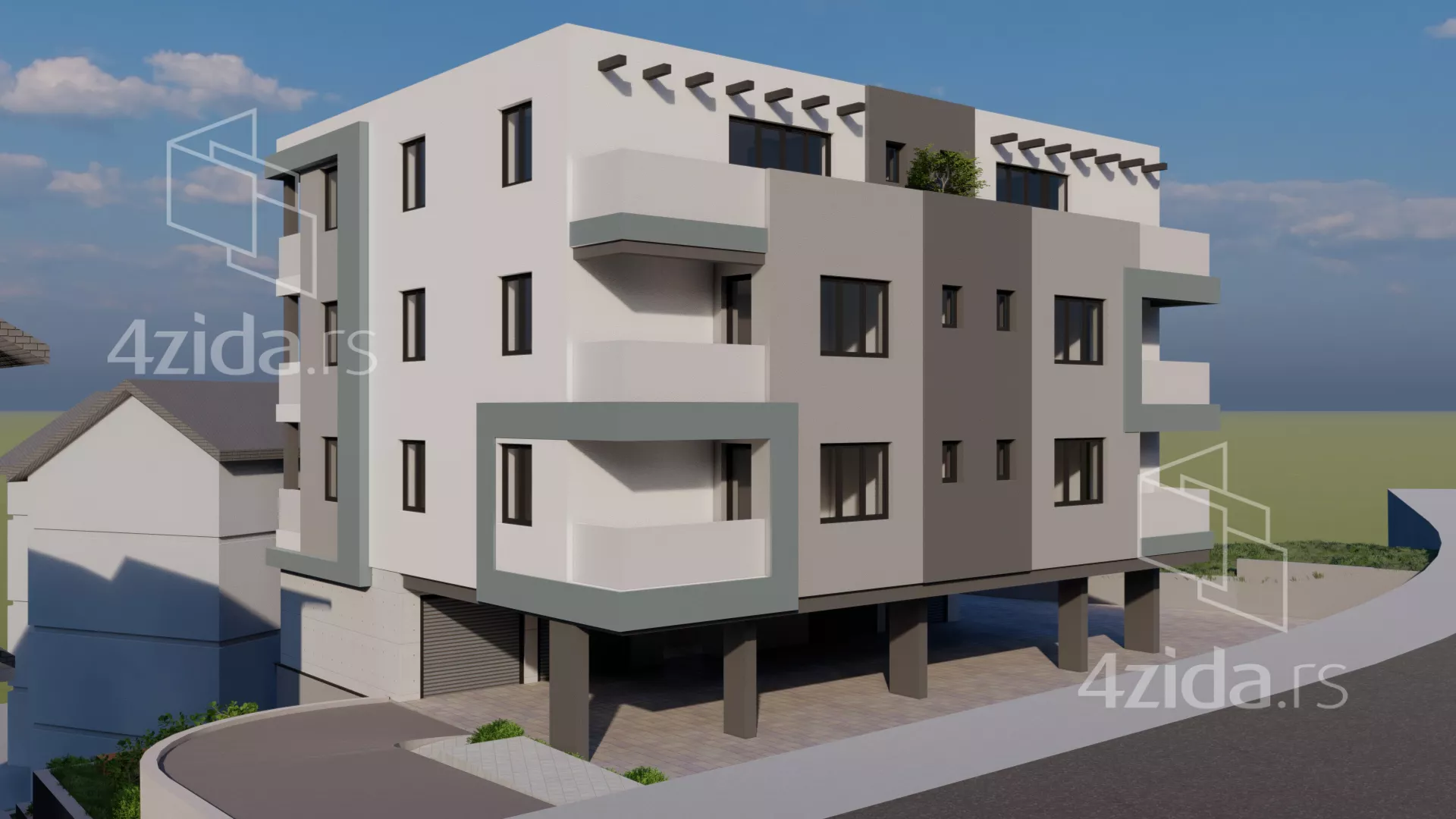 Jednosoban stan | 4zida