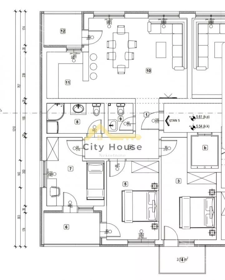 Četvorosoban stan | 4zida