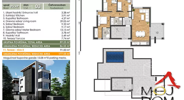 Četvorosoban stan | 4zida