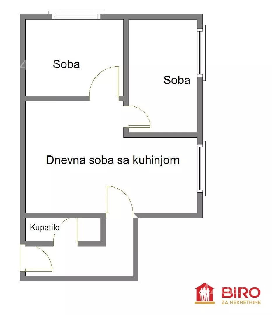 Dvoiposoban stan | 4zida