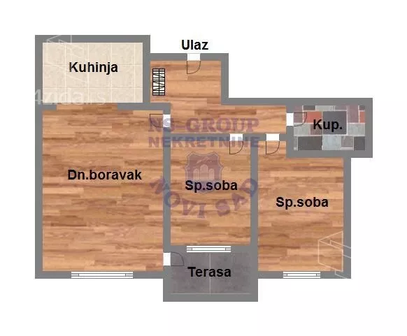 Dvoiposoban stan | 4zida