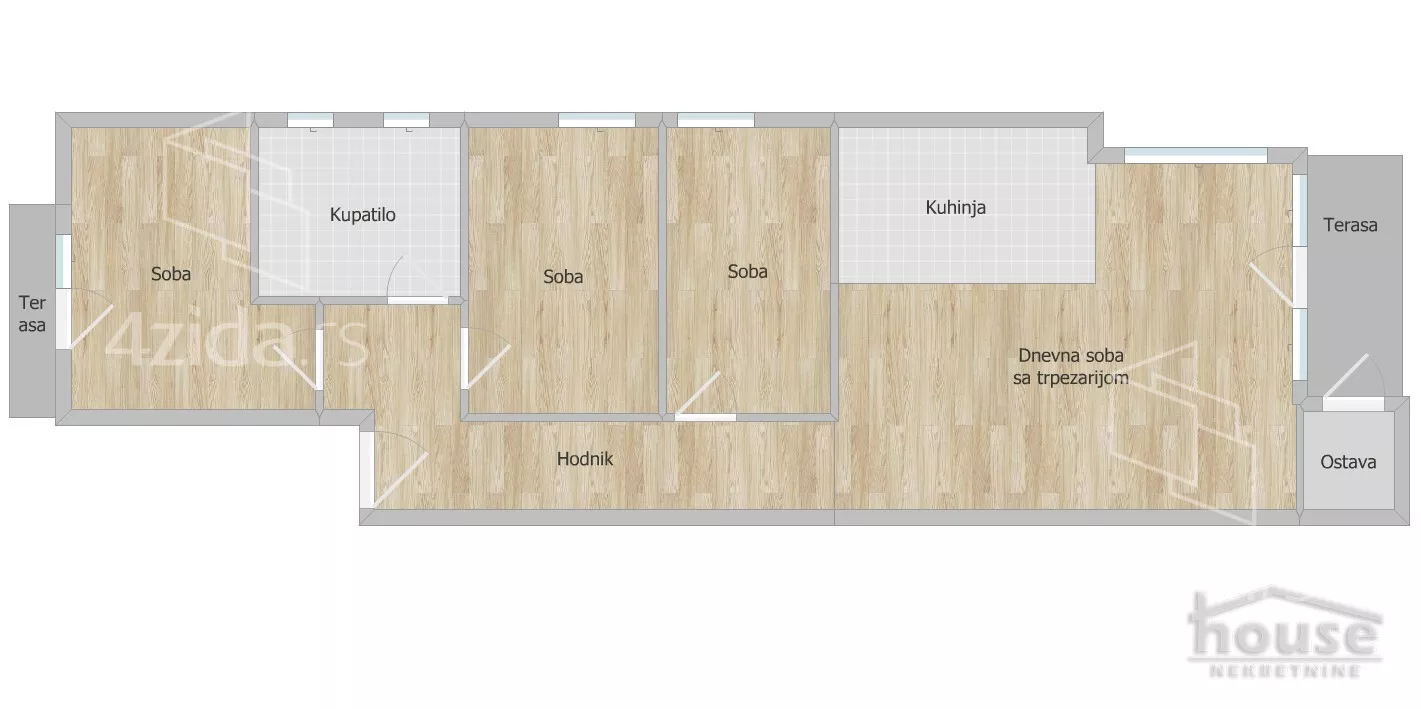 Četvorosoban stan | 4zida