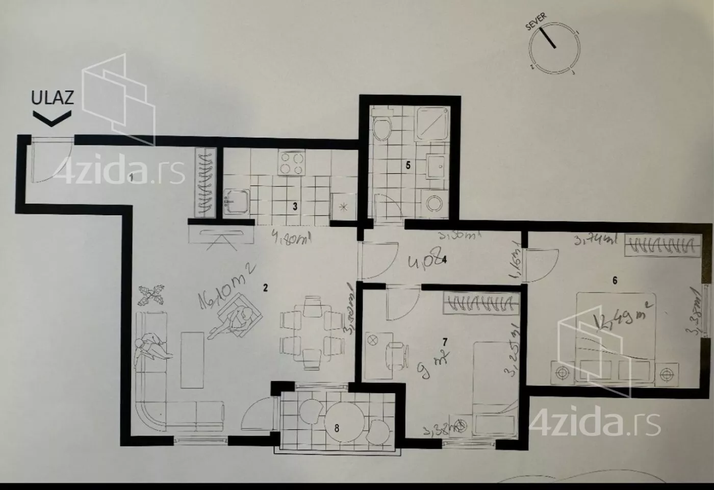 Dvoiposoban stan | 4zida