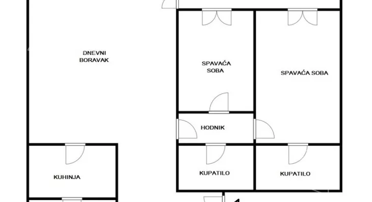 Trosoban stan | 4zida