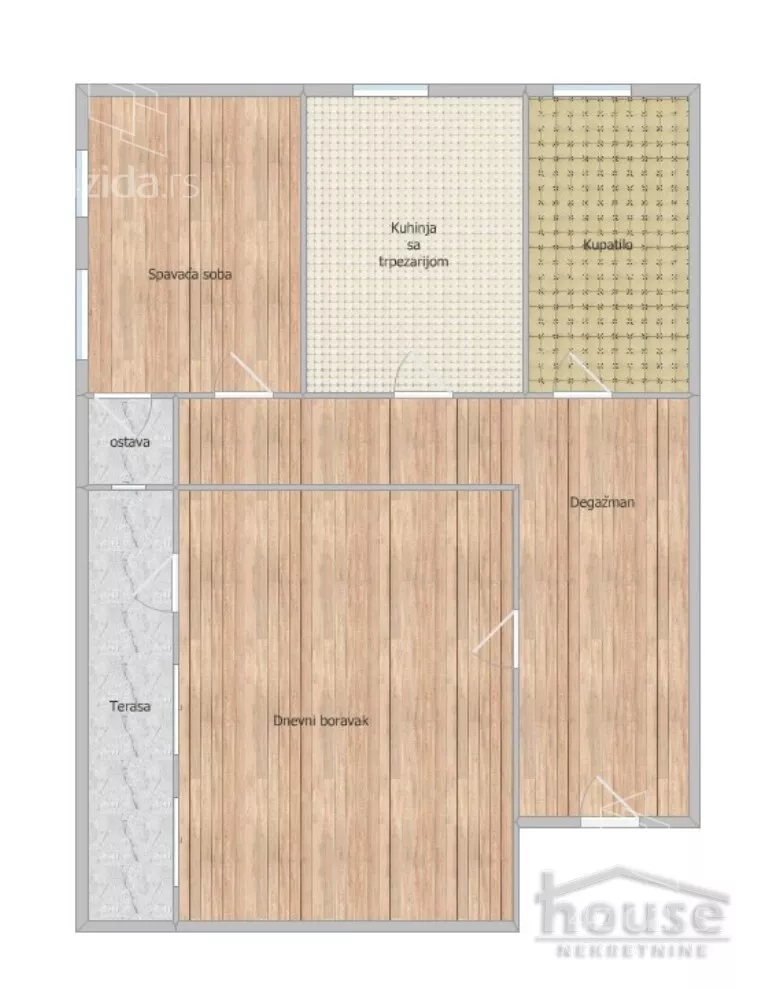 Dvosoban stan | 4zida