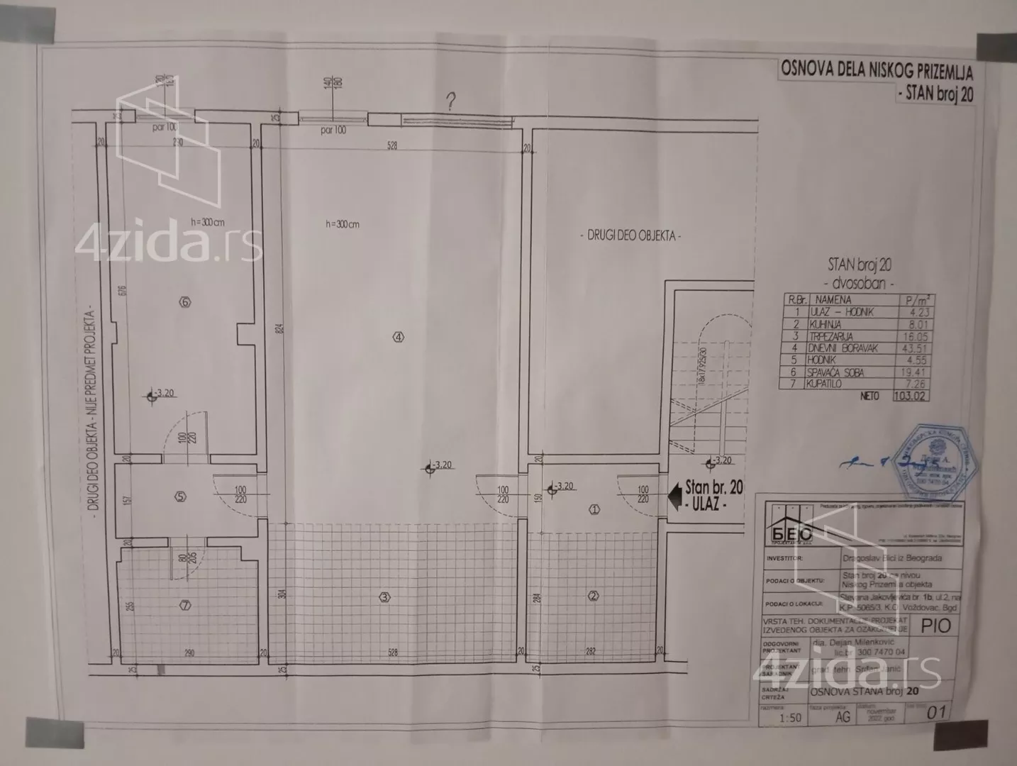 Trosoban stan | 4zida
