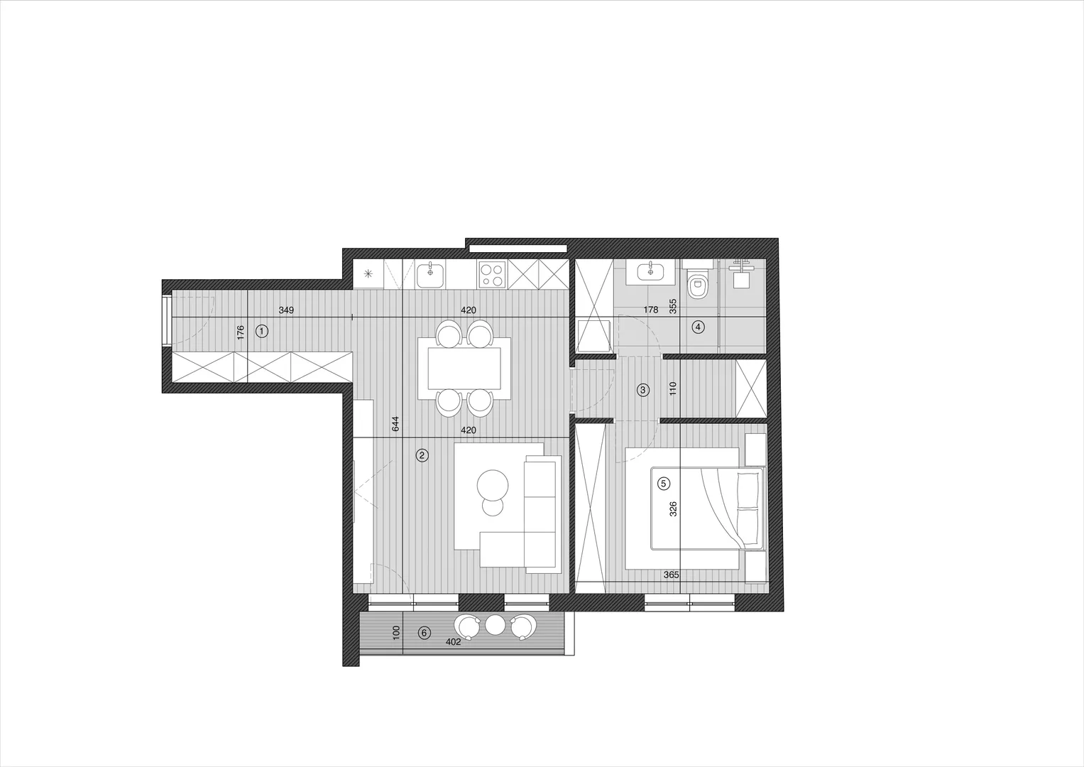 Dvosoban stan | 4zida