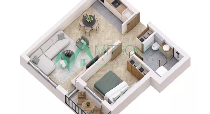 Dvosoban stan | 4zida