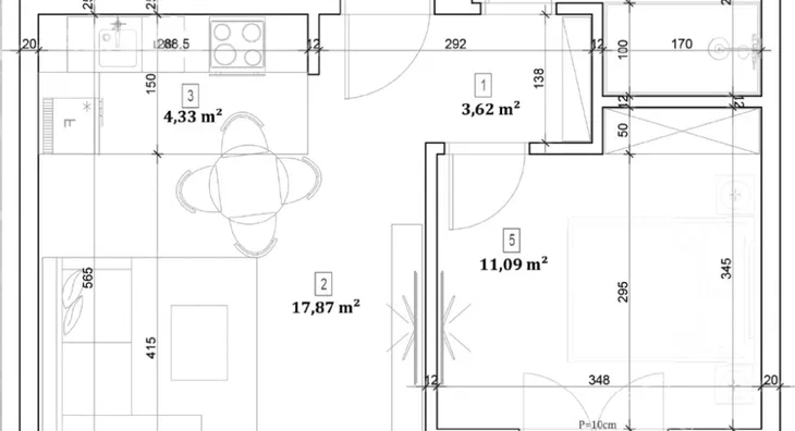 Dvosoban stan | 4zida