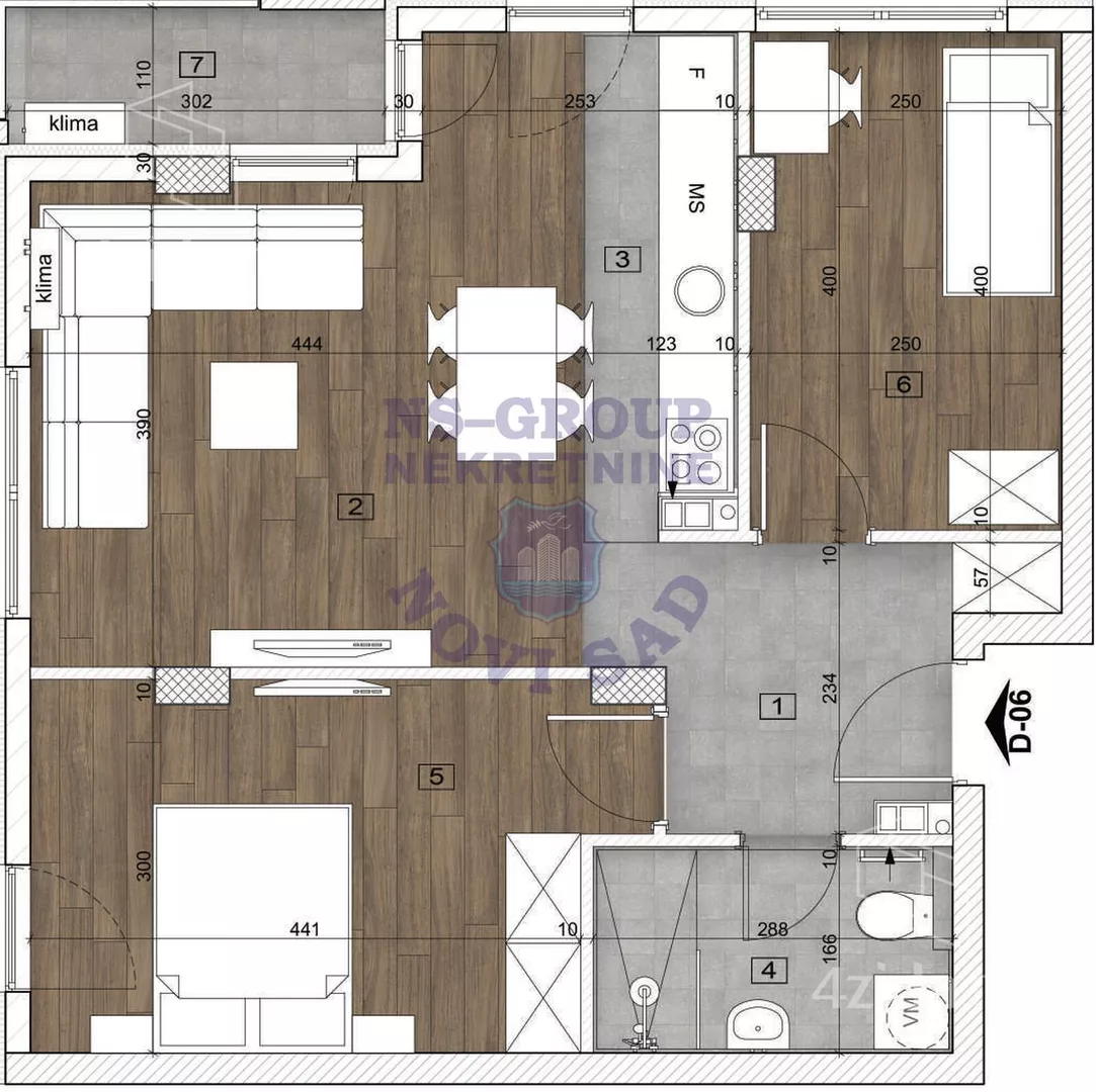 Trosoban stan | 4zida