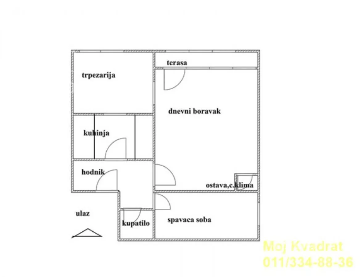 Trosoban stan | 4zida