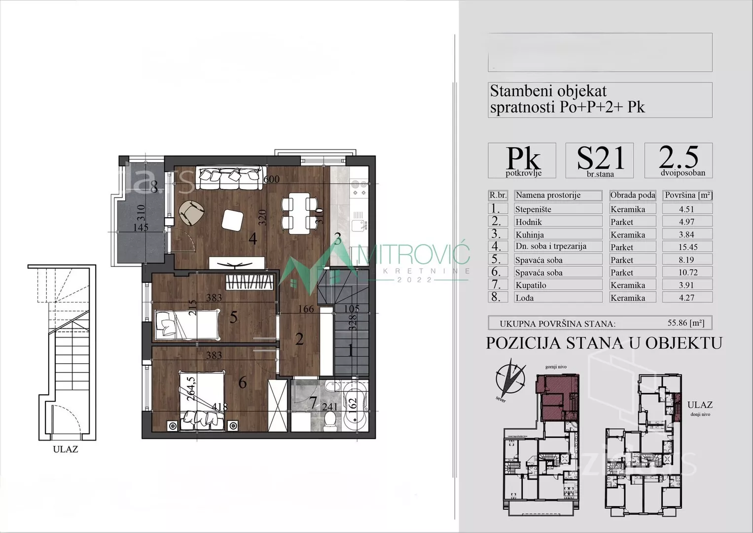 Dvoiposoban stan | 4zida