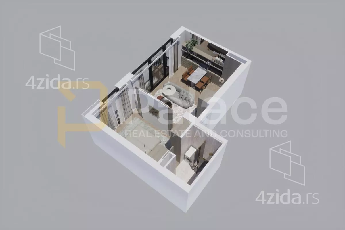 Garsonjera | 4zida