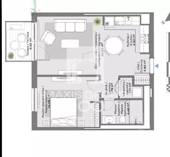 Dvosoban stan | 4zida