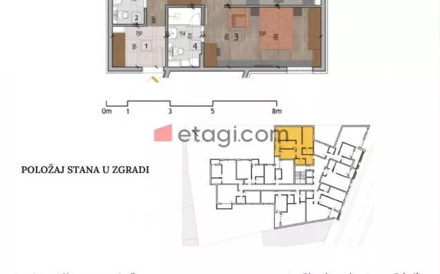 Troiposoban stan | 4zida