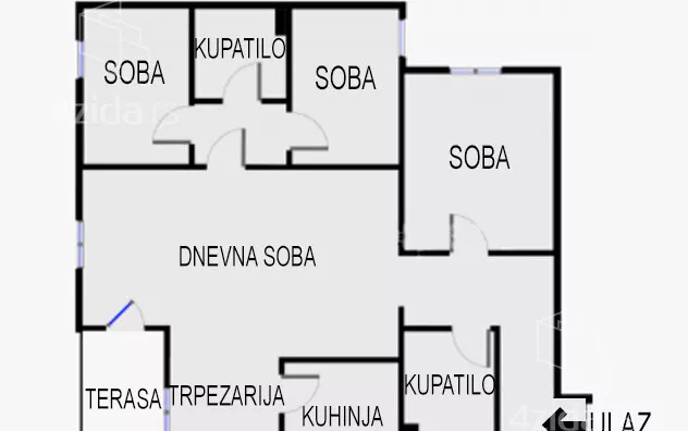 Četvorosoban stan | 4zida
