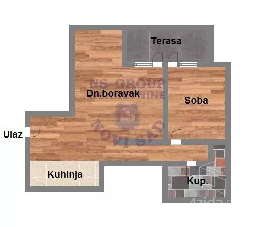 Dvosoban stan | 4zida