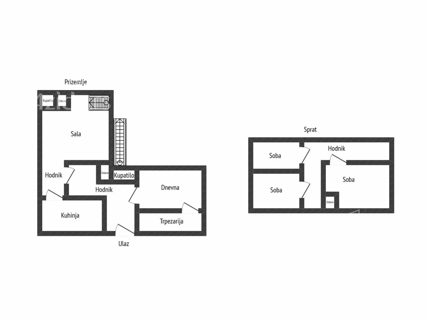 2-etažna kuća | 4zida