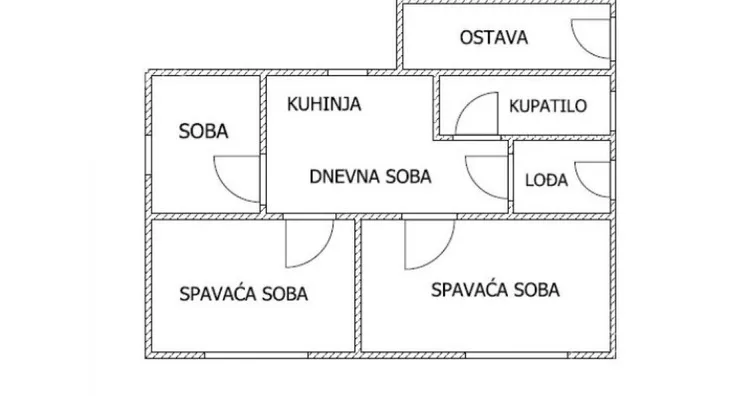 Trosoban stan | 4zida