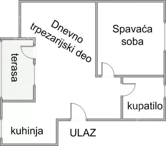 Jednoiposoban stan | 4zida