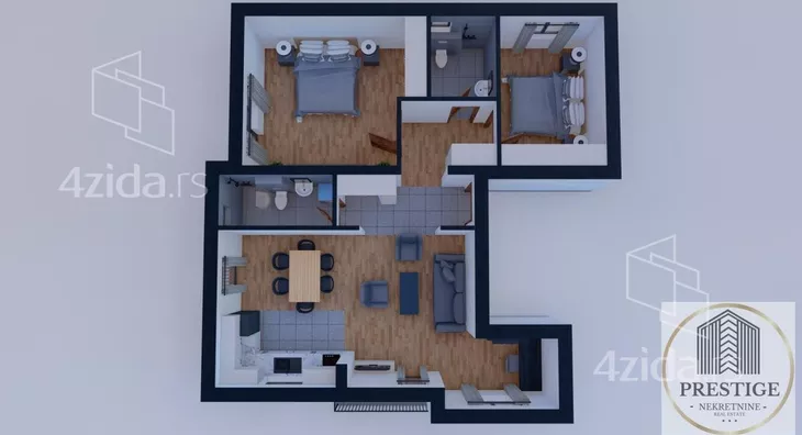 Jednoiposoban stan | 4zida